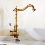 Robinet lavabo retro poignée unique - robinetterie de salle de bain - hauteur sous bec 220mm - finition ... Robinet lavabo retro poignée unique - robinetterie de salle de bain - hauteur sous bec 220mm - finition ...