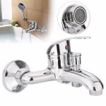 Robinet mitigeur mural lavabo evier eau chaude froide alliage pour salle de bain bo28243 Robinet mitigeur mural lavabo evier eau chaude froide alliage pour salle de bain bo28243