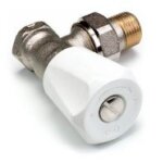 Robinet de radiateur - comap - 418203 - nickelé - 3 / 8 - transformable en thermostatique Robinet de radiateur - comap - 418203 - nickelé - 3 / 8 - transformable en thermostatique