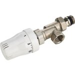 Robinet de radiateur thermostatique equerre invers� 15x21 (1 / 2) noyon & thiebault