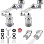 Robinet  rallonge rotatif multifonctionnel extension robinet embout cuisine prolongateur lavabo adaptateur ...