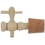 Robinet pour vinaigrier 3 pouces avec bonde