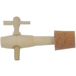 Robinet pour vinaigrier avec bonde 4 pouces