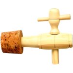 Robinet vinaigrier buis avec bouchon lige *