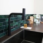 Robinetterie cuisine esserain mitigeur évier à douchette extractible noir mat essebagno Robinetterie cuisine esserain mitigeur évier à douchette extractible noir mat essebagno
