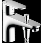 Mitigeur bain / douche hansgrohe vernis blend monotrou chrom - 71444000