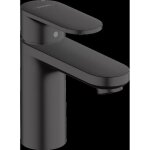 Mitigeur de lavabo hansgrohe vernis blend avec tirette et vidage synth�tique noir mat - 71551670