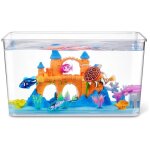 Robo alive - m�ga ensemble aquarium immersif et lumineux avec des poissons robots et des tortues