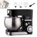 Robot de cuisine 3 en 1 robot patisserie multifonction 5l 6 vitesses robot p�trin professionnel pour ...