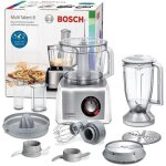Robot de cuisine bosch multitalent 8 - 1250w - 3. 9l - accessoires polyvalents - blanc et acier inoxydable ...