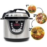 Robot de cuisine gm d - cecotec - 6l - programmable - fonction frire - 12 convives