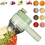 Robot culinaire - portable - 4 en 1 - hachoir électrique - sans fil - 40w haute vitesse Robot culinaire - portable - 4 en 1 - hachoir électrique - sans fil - 40w haute vitesse