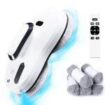 Robot laveur de vitre - 3800pa - rservoir deau 40ml - robot nettoyeur de vitres avec pulv�risation deau ...