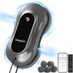 Robot laveur de vitre intelligent - woopso - double pulv�risation deau - t�l�commande & application