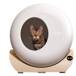 Modenuit robot liti�re automatique 57. 4x56. 6x56. 4 cm avec nettoyage automatique et contr�le via application ...