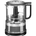 Robot ménager kitchenaid 5kfc3516ecu - mini hachoir - gris argent - 240w - bol de travail de 830 ml Robot ménager kitchenaid 5kfc3516ecu - mini hachoir - gris argent - 240w - bol de travail de 830 ml