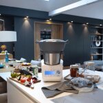 Robot multifonctions super cooker - livoo dop219w - 12 vitesses - bol inox 3, 5l - 1000w - blanc