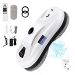 Robot nettoyeur laveur de vitre automatique aspiration 5600pa t�l�commande navigation intelligente anti ...