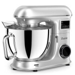 Robot p�tissier 1500w 8l multifonctions �cran lcd + fonction de minuterie robot petrin avec fouet batteur ...