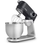 Robot pâtissier - h. koenig - km120 - 800 w - bol inox 5 l - 8 vitesses - gris mat et argent Robot pâtissier - h. koenig - km120 - 800 w - bol inox 5 l - 8 vitesses - gris mat et argent