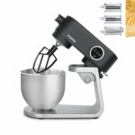 Robot ptissier - h. koenig - km120 - mtal - 5l - 800w - kit accessoires ptes