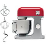 Robot ptissier kenwood kmix kmx750rd - corps mtal - rouge - 1000 w - bol mtal 5 l