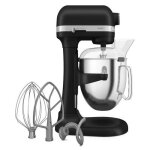 Robot ptissier - kitchenaid - artisan 5ksm60spxebm - 56l - 375w - 11 vitesses