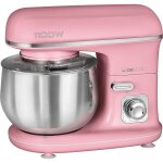 Robot ptissier boulangerie cuisine mnager multifonction bol 5l clatronic km 3711 1100w rose 263875