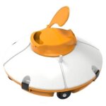Robot de piscine - bestway - frisbee - autonome - nettoyage fond plat - 5x3m max - orange Robot de piscine - bestway - frisbee - autonome - nettoyage fond plat - 5x3m max - orange