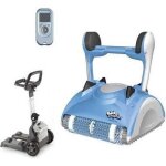 Robot de piscine lectrique maytronics dolphin nauty tc avec tlcommande et chariot