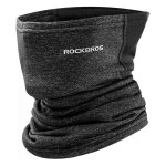 Rockbros cache - cou moto hiver polaire gris fonc� chaud coupe - vent unisexe �lastique v�lo sport