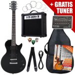 Rocktile l - pack guitare électrique black incl. ampli housse accordeur câble sangle Rocktile l - pack guitare électrique black incl. ampli housse accordeur câble sangle