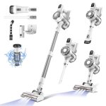 Aspirateur balai sans fil - rolipo - 6 - en - 1 - 25 kpa - autonomie 30 min - bac 900 ml filtre hepa