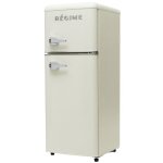 Rolipo r�frig�rateur combin� - r�tro vintage frigo 2 portes 92l - cong�lateur 28l - classe d - silencieux ...