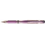 Roller encre gel broad violet mtal 1mm violet prune