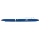 Roller encre gel effaable - frixion - clicker - bleu - moyenne - rtractable