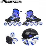 Roller en ligne reglable - mengda - roller gar�ons et filles - enfant rollers - taille m 35 - 38