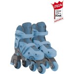 Rollers évolutifs - globber - inline 2 - en - 1 - taille 26 / 29 - bleu / noir Rollers évolutifs - globber - inline 2 - en - 1 - taille 26 / 29 - bleu / noir