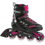 Rollers de fitness - rollerblade - bladerunner advantage pro xt - noir / rose - pointure 42 - roues 80 ...