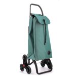 Imax mf - chariot de course pliable - 6 roues - vert clair - lger et rsistant cadre aluminium robuste ...