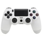 Romantic manette de jeu pour console de jeu ps4 usb gamepad filaire avec cable de données (blanc) Romantic manette de jeu pour console de jeu ps4 usb gamepad filaire avec cable de données (blanc)