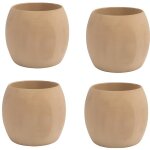 Rond de serviette en bois brut les 4 pièces à décorer personnaliser Rond de serviette en bois brut les 4 pièces à décorer personnaliser