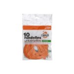 Rondelles universelles - le parfait - 10 pi�ces - caoutchouc 100% naturel - 85 mm - ouverture facile