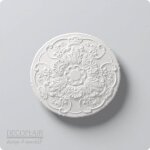Rosace m78 polyur�thane - nmc - blanc - 80 mm - d�coration pour plafond