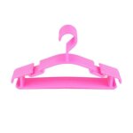 Rose - lot de 50 pcs cintres en plastique crochet de vtement pour bb ou enfant
