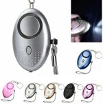 Rose - alarme personnelle alarme de scurit personnelle forte de 130 db avec alarme de scurit durgence ...