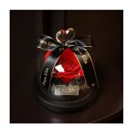 Rose ternelle - coffret cadeau bouquet de roses - rouge - chambre - fleur ternelle artisanat