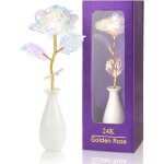 Rose eternelle - fleur eternelle - cadeau femme - idee cadeau noel f�te des m�res cadeaux saint valentin ...