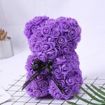 Rose flower saint valentin ours des rose pour cadeau danniversaire cadeau de la saint - valentin d�coration ...