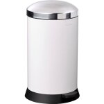 Poubelle de cuisine à pédale 20l fabriqué en france blanc Poubelle de cuisine à pédale 20l fabriqué en france blanc